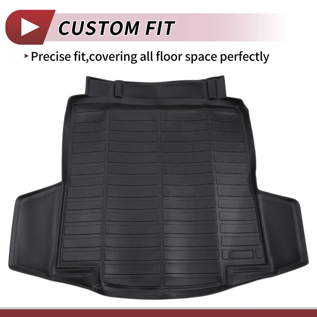Cargo Liner Rear Trunk Mat for Chevy Malibu 2016–2025 TPE Long Grid