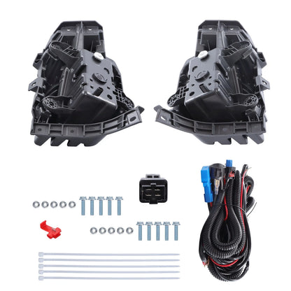 Fog Lights with Switch & Wiring Harness for Chevy Silverado 2500HD 3500HD (2024–2025)