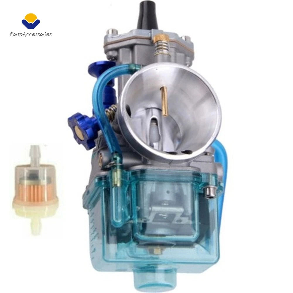 Racing Flat Side Carburetor & Air Filter for Yamaha DT100 DT125 YZ80 YZ85 YZ100 (1974–2004)