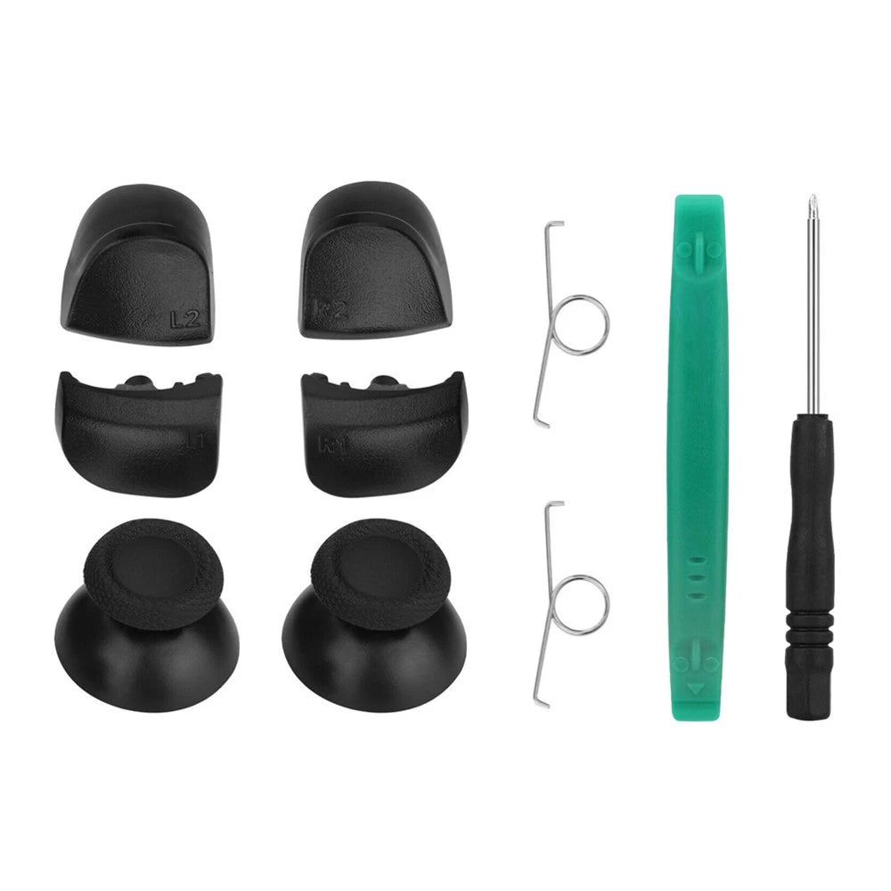 10 in 1 Thumb Grip L&R Buttons Tool Kit for PS5 DualSense Controller