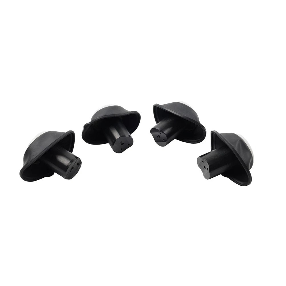 4 Pcs Membrane Diaphragm Carburetor Vacuum Pistons For Yamaha XJR400 1993-2000