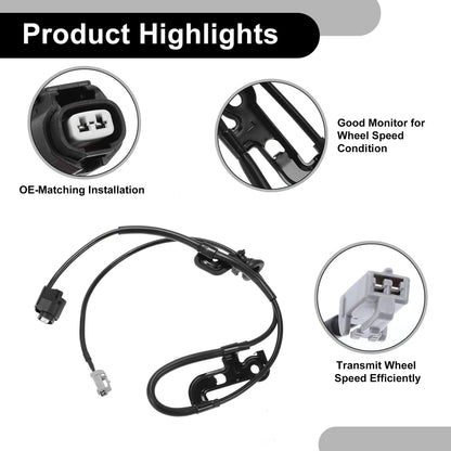 ABS Wheel Speed Sensor No. 8951633040 for Toyota Camry (2007–2009)