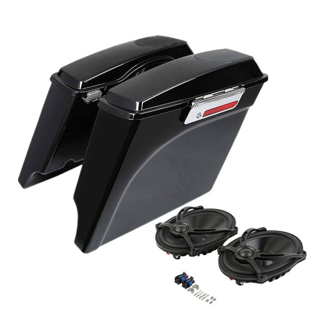 5" Stretched Saddlebag & 5x7" Speaker for Harley Electra Glide (1993–2013)