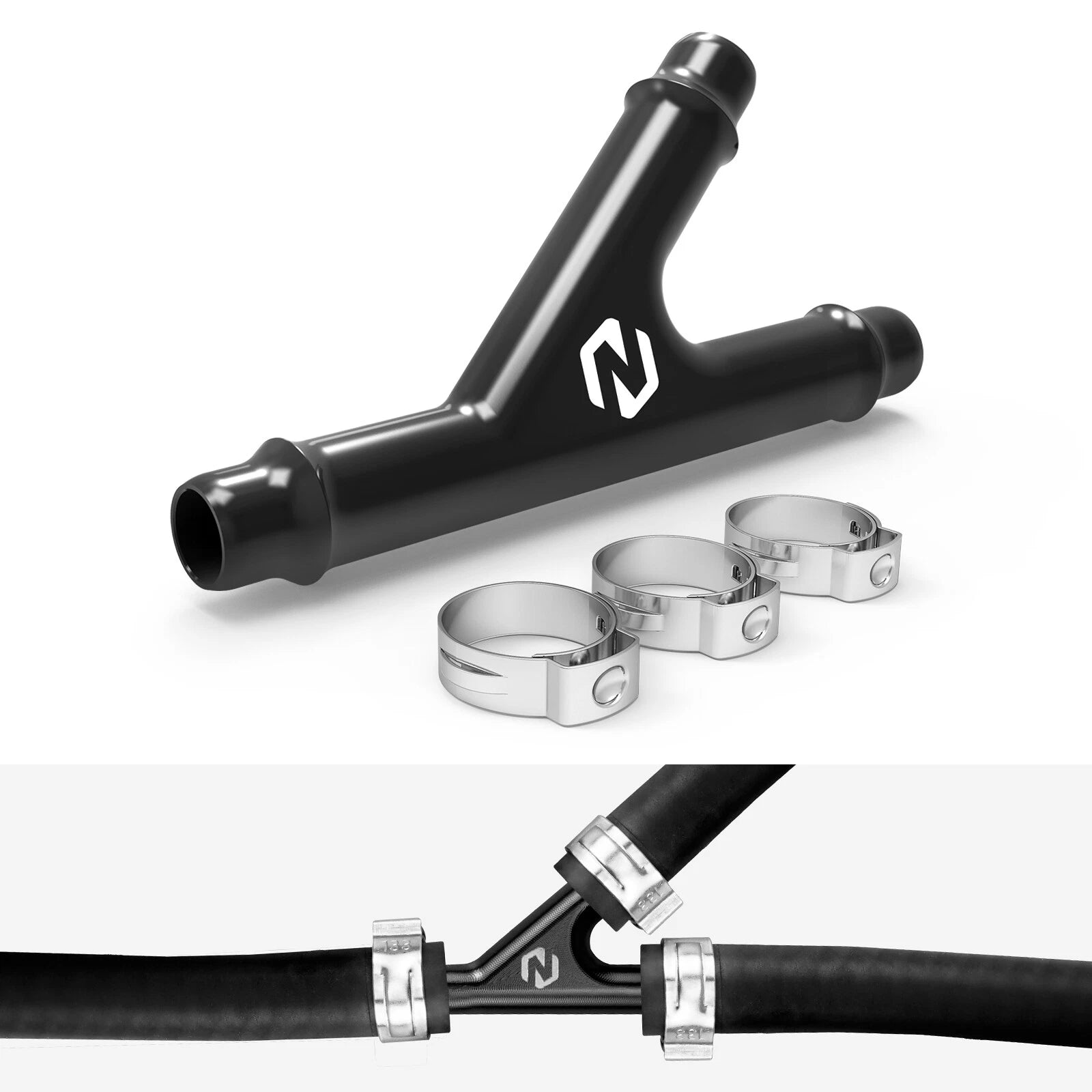 Y-Fitting Adapter Heater Hose Connector for Can-Am Commander 800 1000 (2011–2020)