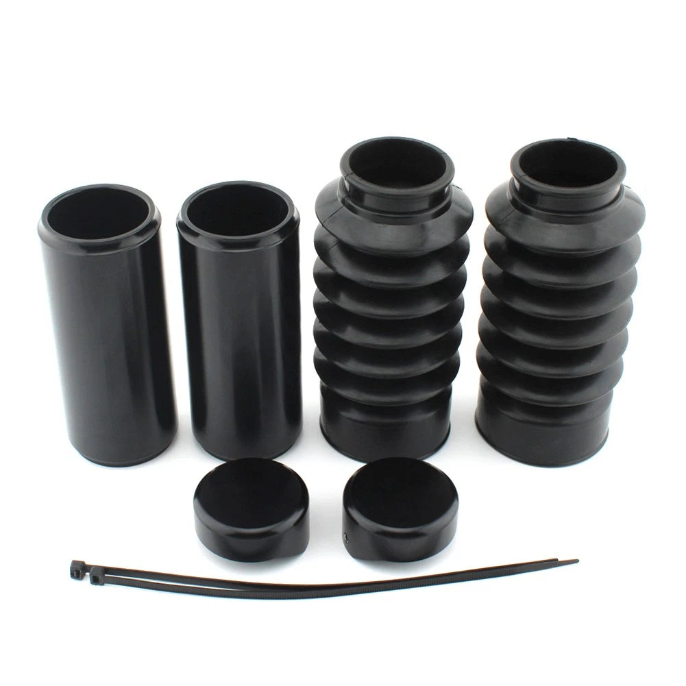 Front Fork Cover Tube Cap Kit Protector For Harley Breakout FXBR FXBRS 2018-2024