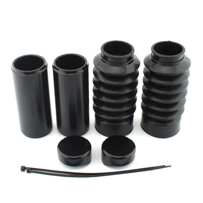 Front Fork Cover Tube Cap Kit Protector For Harley Breakout FXBR FXBRS 2018-2024