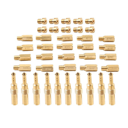 40Pcs Carburetor Jet Kit for PWM CV CVK PWK PE