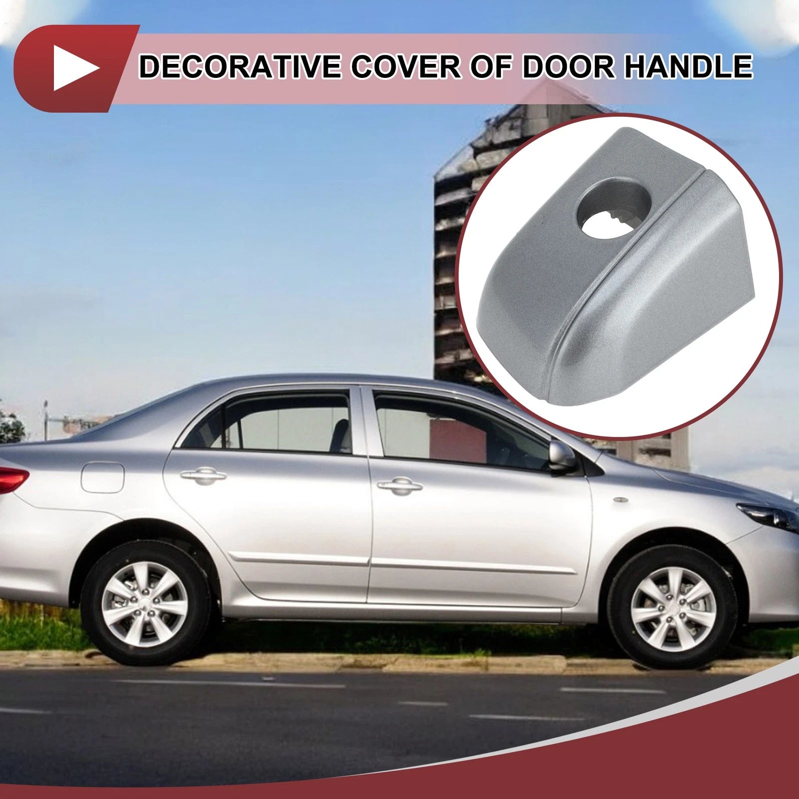 Front Left Exterior Door Handle Replacement for Honda Accord MK10 (2018–2020)