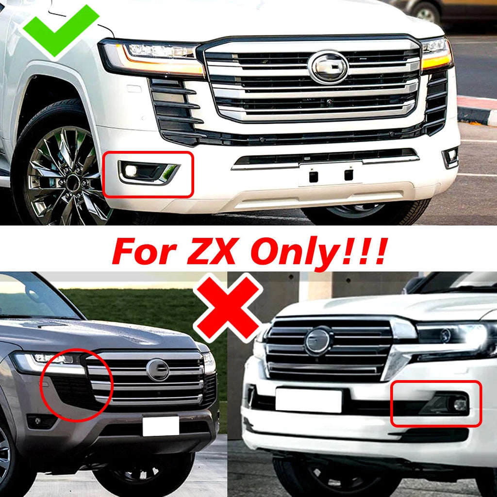 LED DRL Turn Signal Light for Toyota Land Cruiser LC300 (2022–2024)