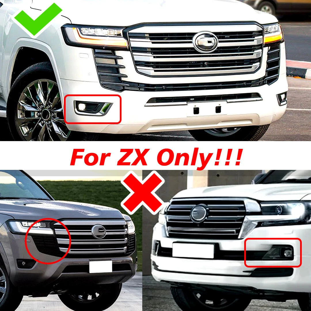 LED DRL Turn Signal Light for Toyota Land Cruiser LC300 (2022–2024)