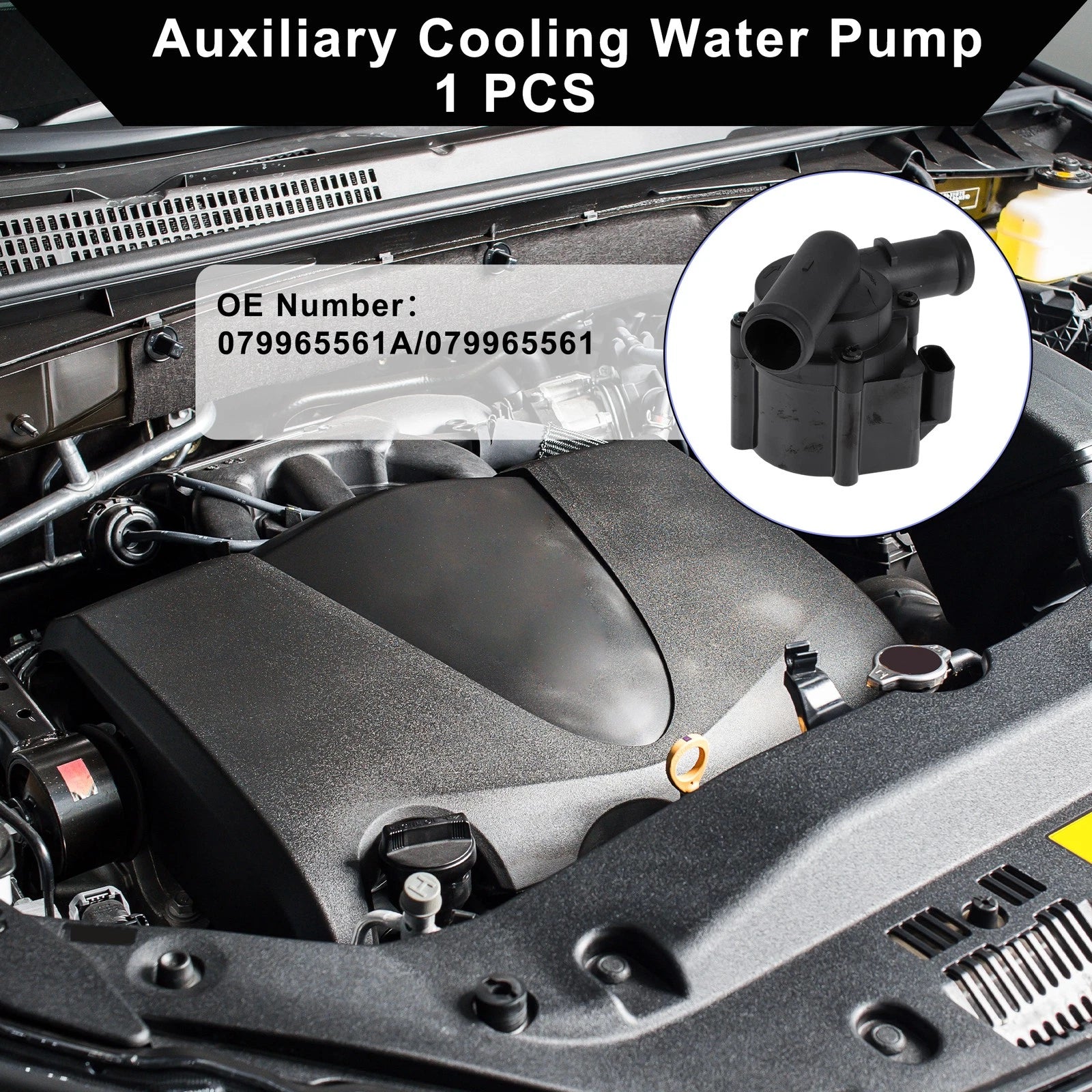 Auxiliary Cooling Water Pump Replacement for Audi A6 A7 (2001–2018)