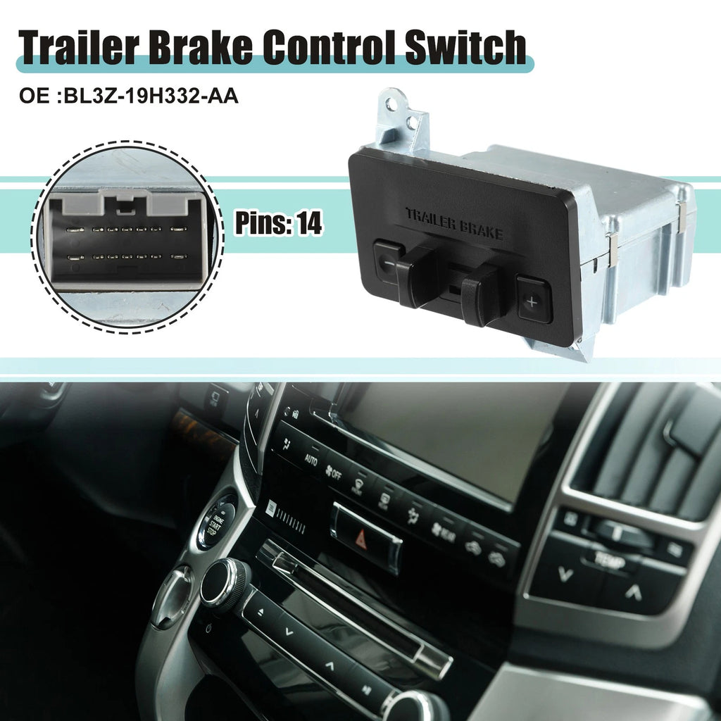 Car Trailer Brake Control Switch for Ford F-150 (2011–2014)
