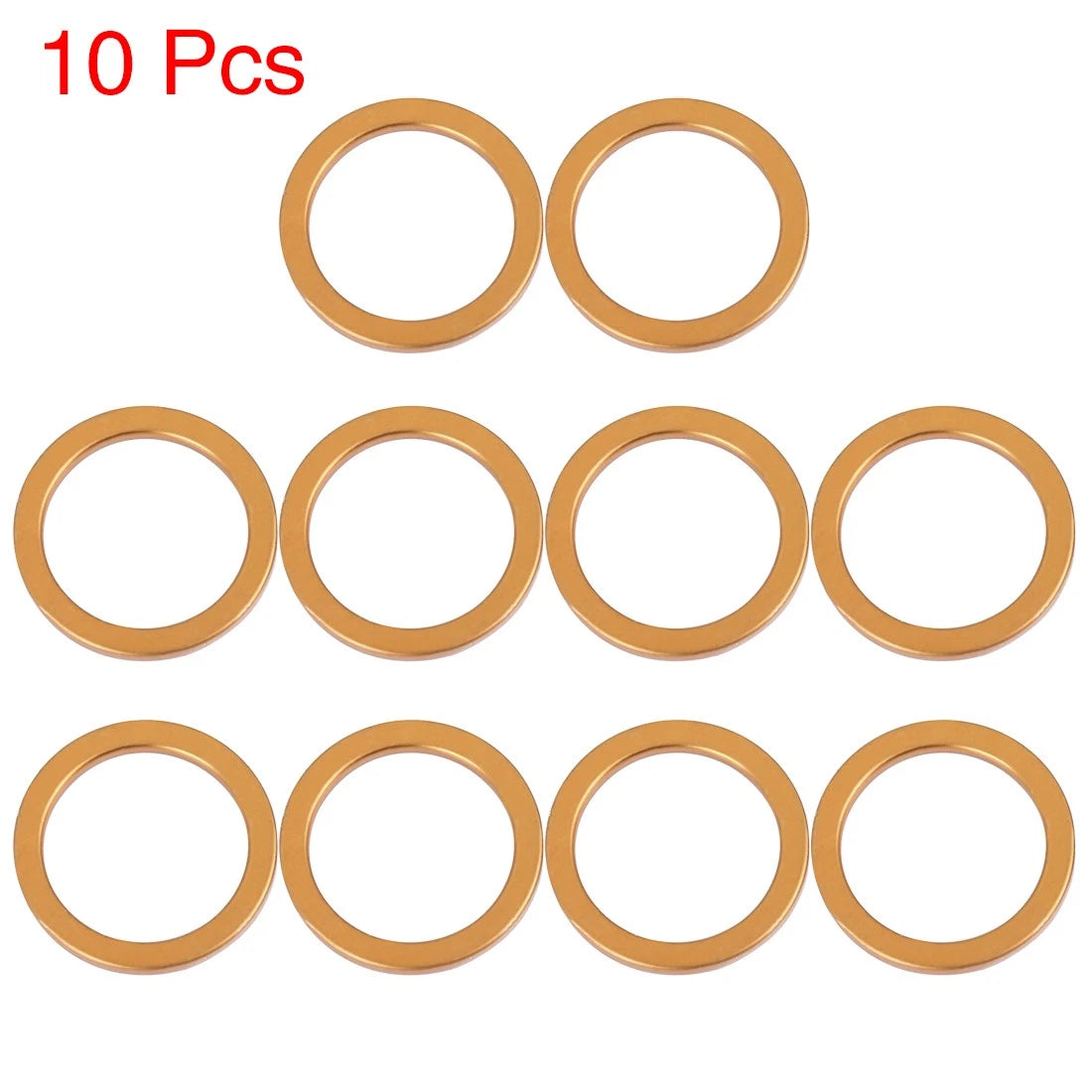 10pcs Exhaust Muffler Pipe Gasket for Honda CG125 (30mm ID)