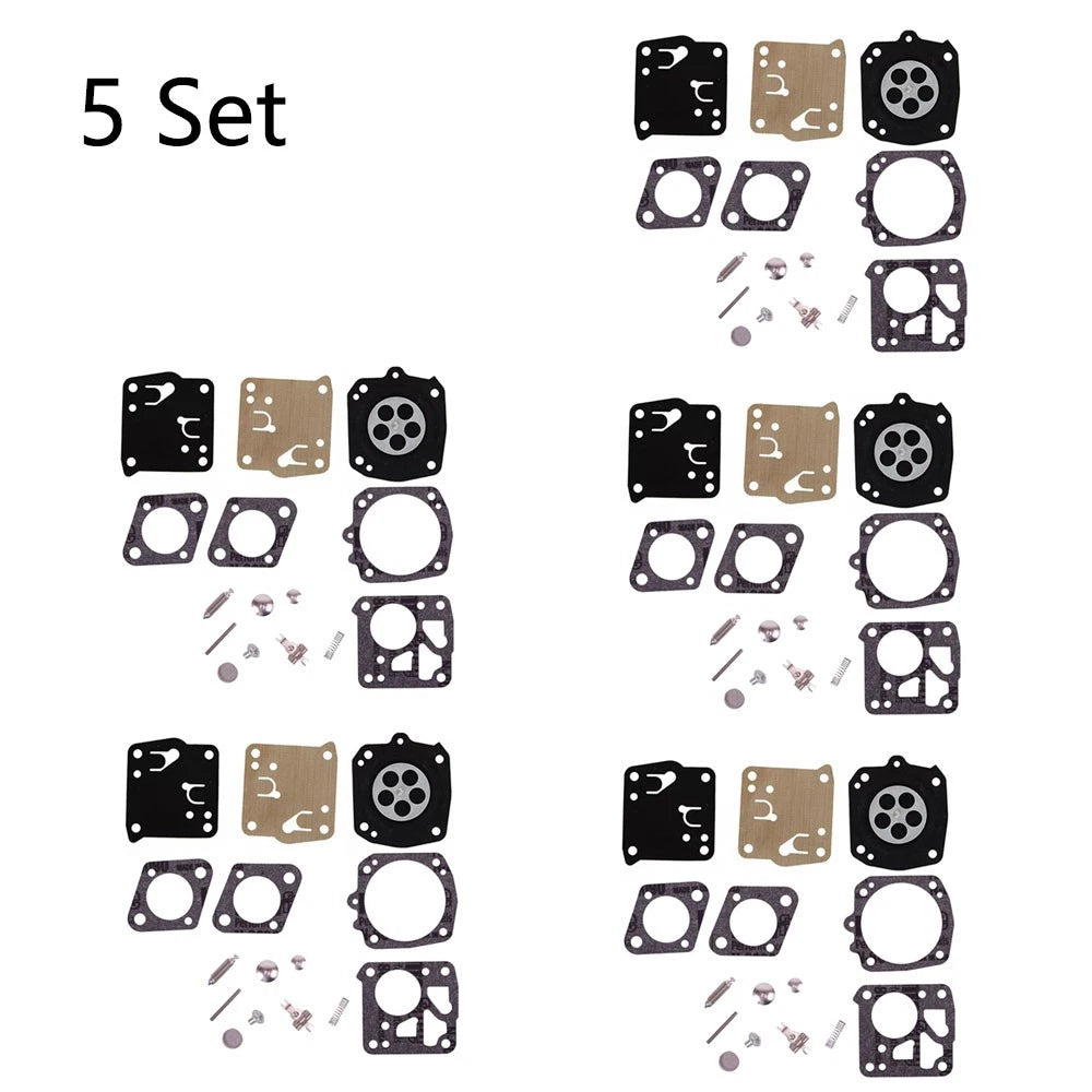Set of 5 Carburetor Gasket Kits for Stihl 040 041 045 051 (RK21-HS)