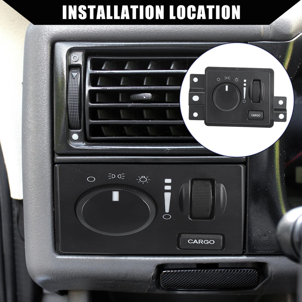 Headlight Switch Replacement for Dodge Dakota Ram 1500 2500 3500 (2011–2015)