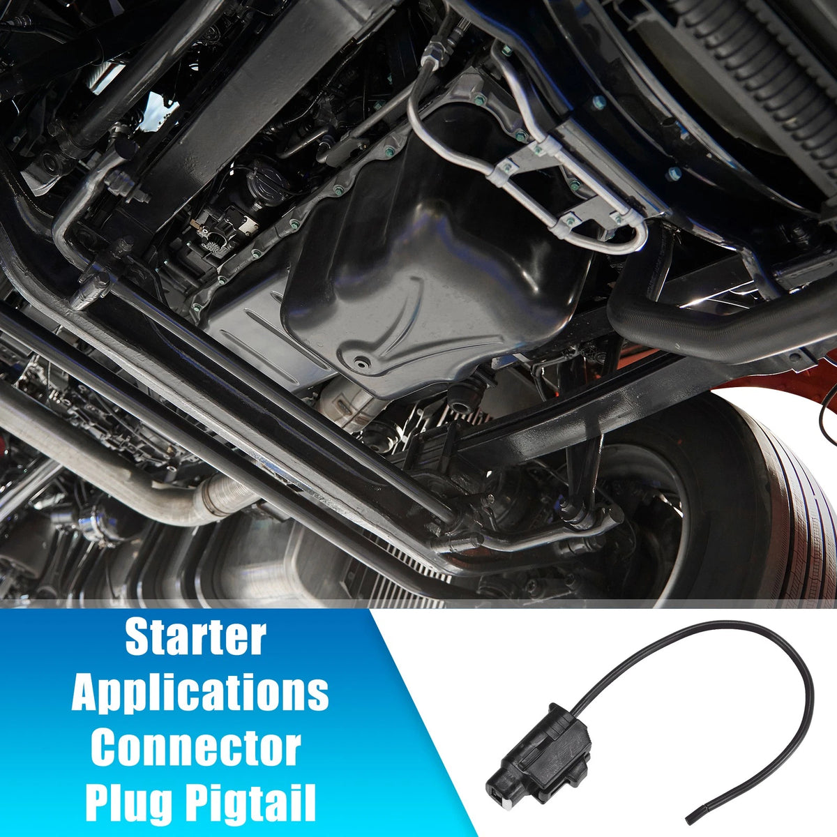 Starter Applications Connector Plug Pigtail for Toyota Venza (2009–2016)
