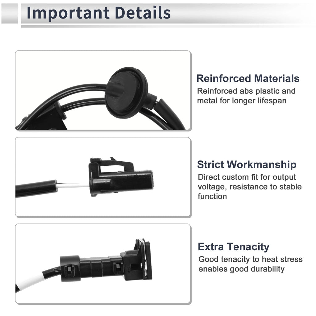 ABS Wheel Speed Sensor Replacement for Hyundai Elantra (2016–2019)
