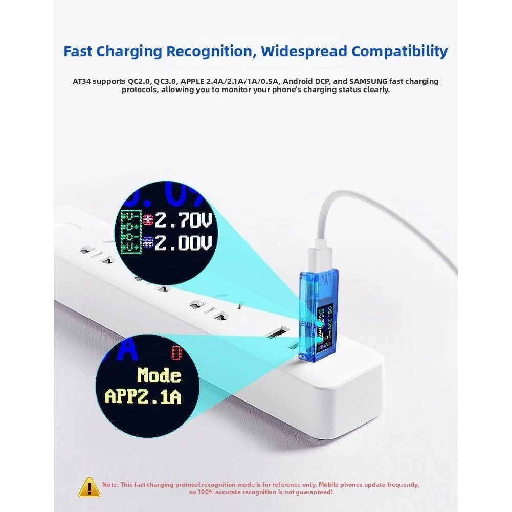 USB Voltage Current Power Tester Meter for Battery Capacity