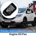 Engine Oil Pan Replacement for Honda CR-V (2002–2006) Steel Black