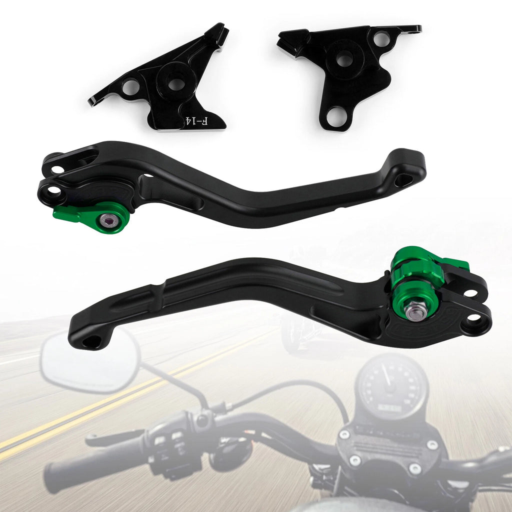 Short Clutch Brake Lever for Kawasaki ZRX1100 ZZR1200 ZX7R ZG1000 (T9)
