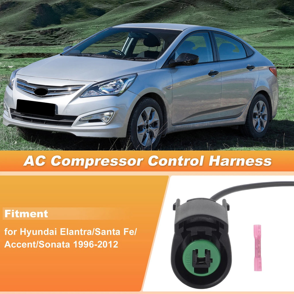 A/C Compressor Control Valve Plug Set for Hyundai Elantra/Santa Fe/Accent (1996–2012)