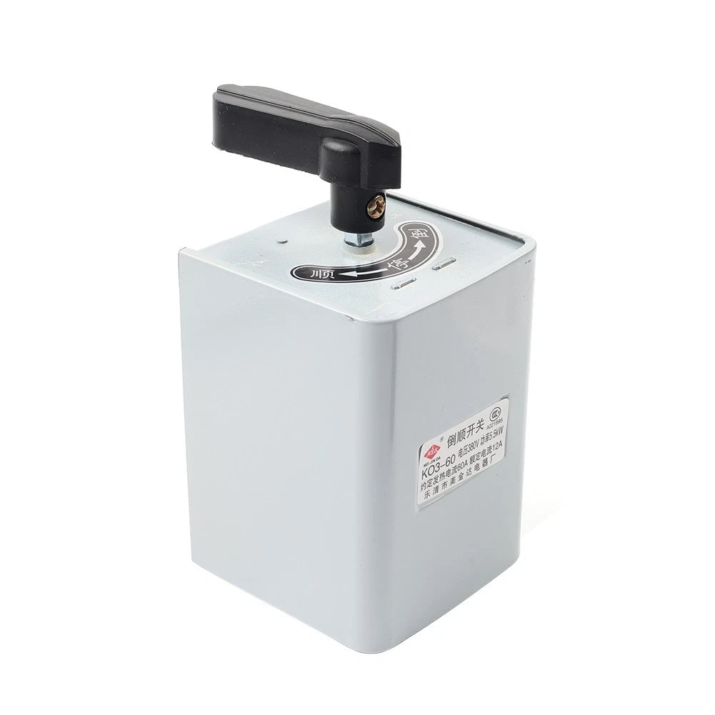 Forward Reversing Drum Switch KO3-60A 60Amp AC 380V for Milling Machine
