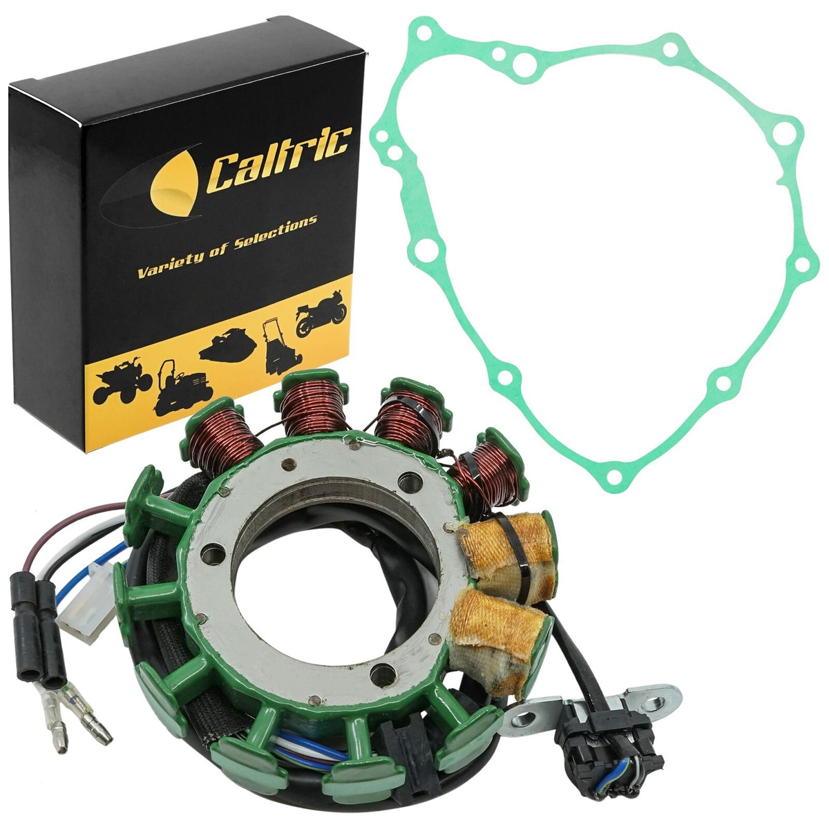 Caltric Stator and Gasket Replacement for Honda XR400R (1996–2004)
