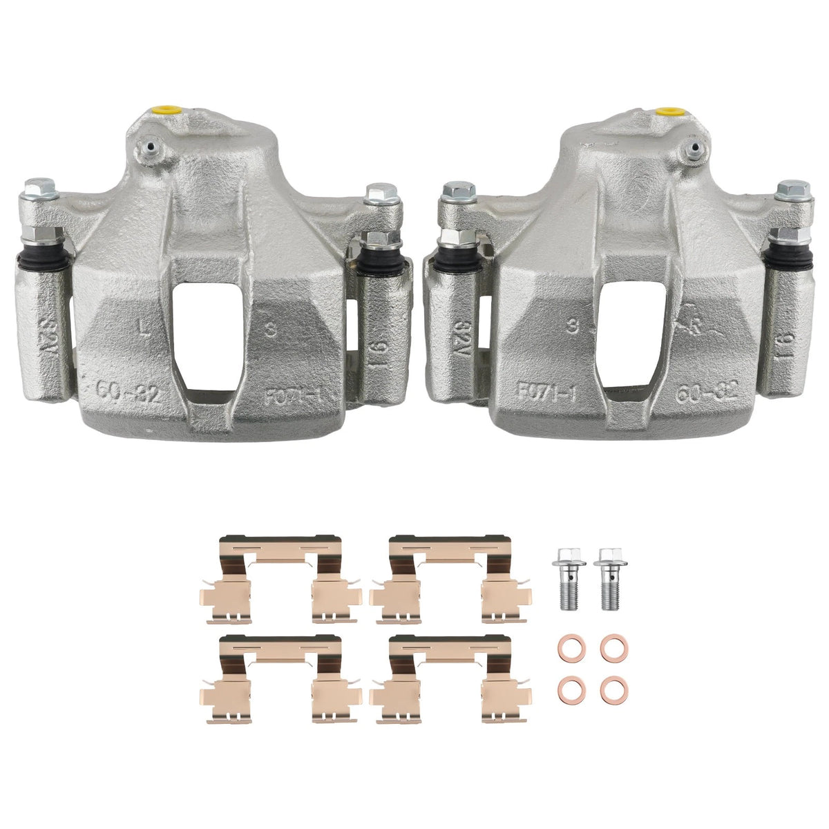 Front Disc Brake Calipers Set of 2 for Lexus IS250 (2009–2015)/GS300 (2006) 19-B6041