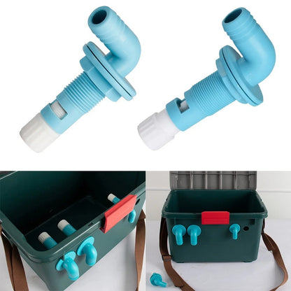 Adjustable Aerator Spray Head for Livewell Fish Compartment Outlet