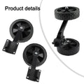 Support Wheels for Walk Behind String Trimmer (Adjustable)