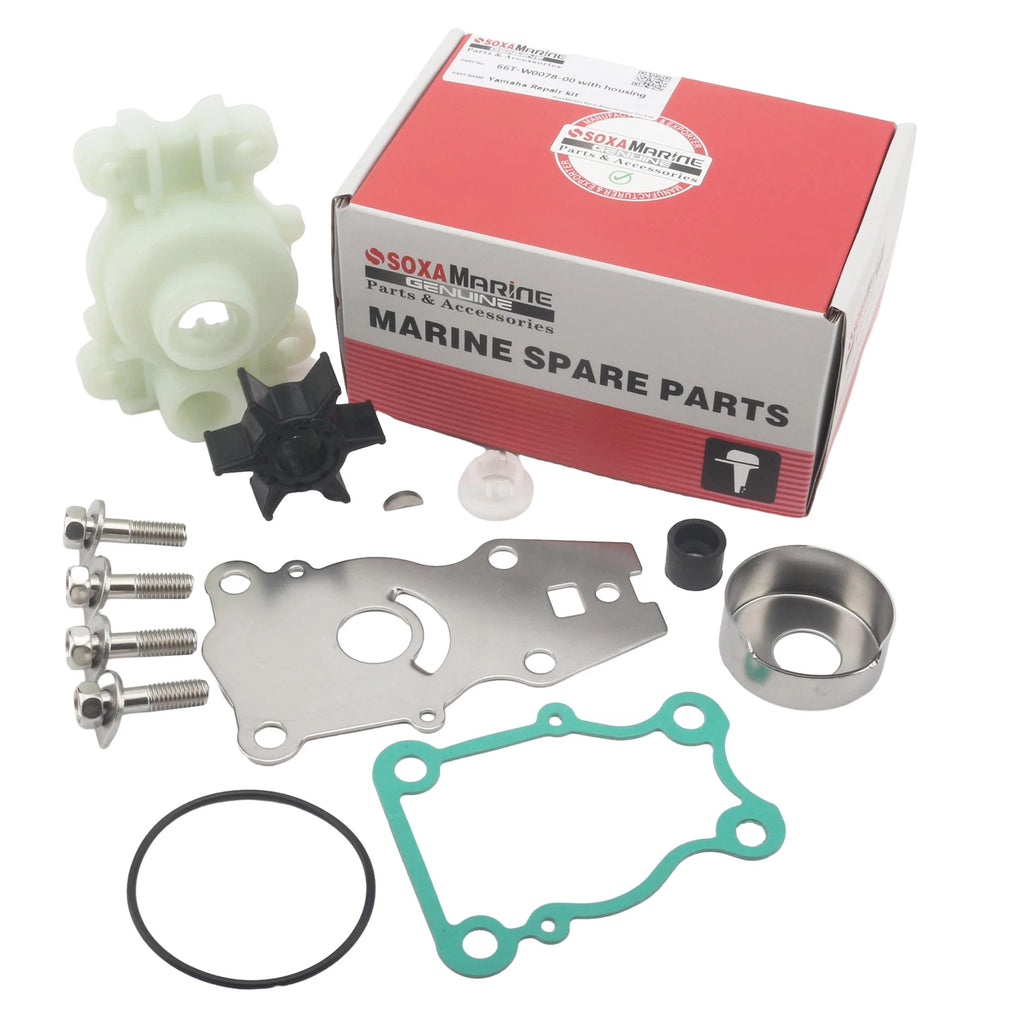 Outboard Water Pump Rebuild Kit for Yamaha 4S 25 30 40 HP (T25 F30 F40)