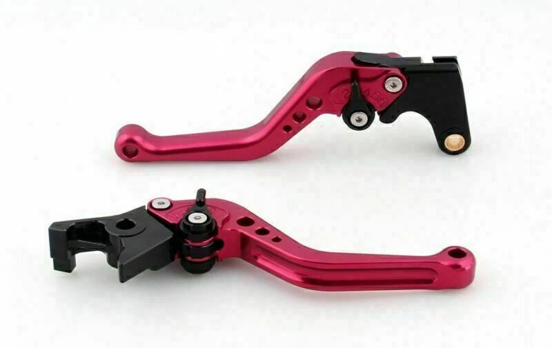 Short Brake Clutch Levers for Kawasaki ZX-6, ZZR600, ZXR400, ZZR, Z750S, ER-5, ZR (1990–2023)