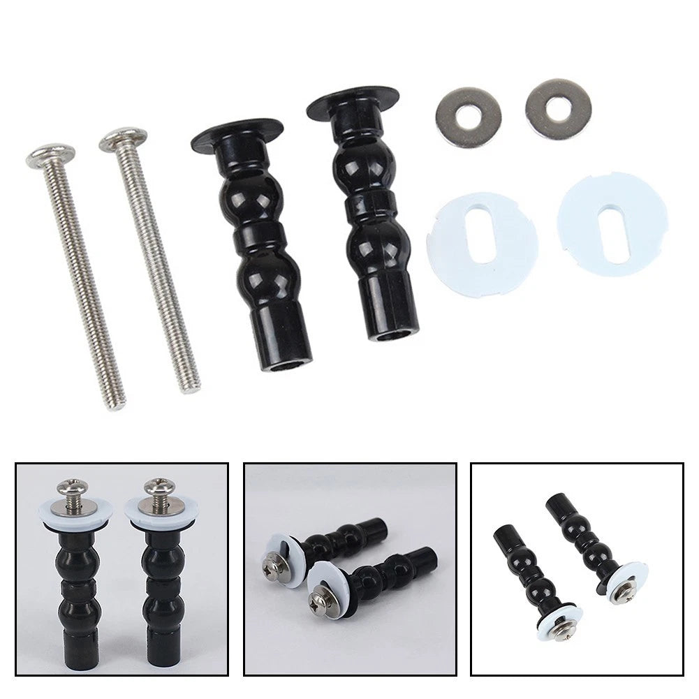 2 Pack Rubber Bolt Hinge Screws for TOTO Toilet Seat