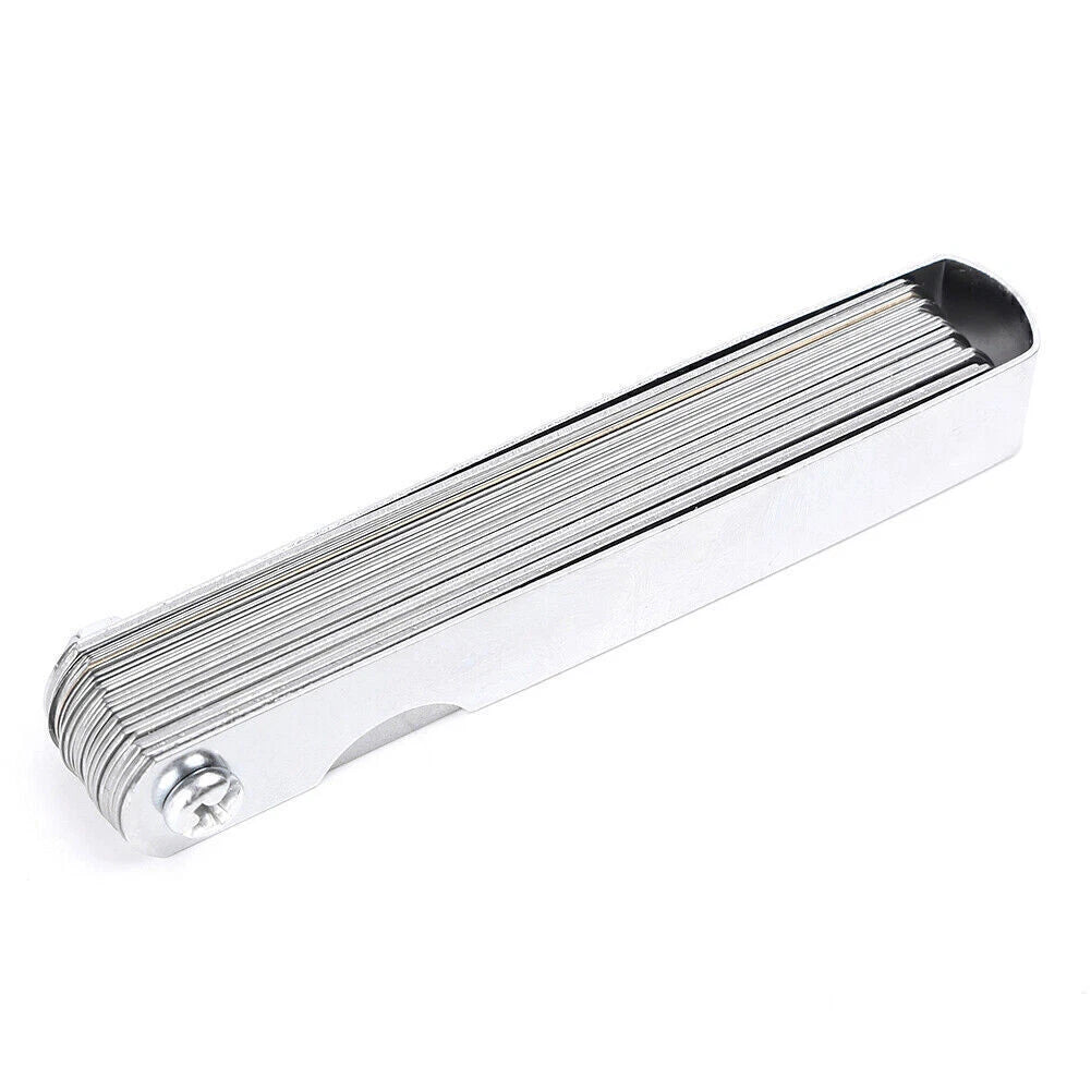 32 Blades Imperial Metric Combination Feeler Gauge Gage Precision Measure Tool
