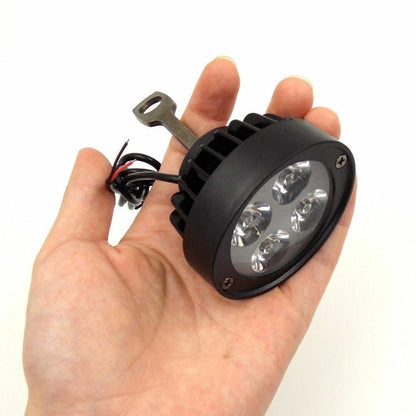 2X LED Motorcycle Fog Spot Lights for Universal Fit