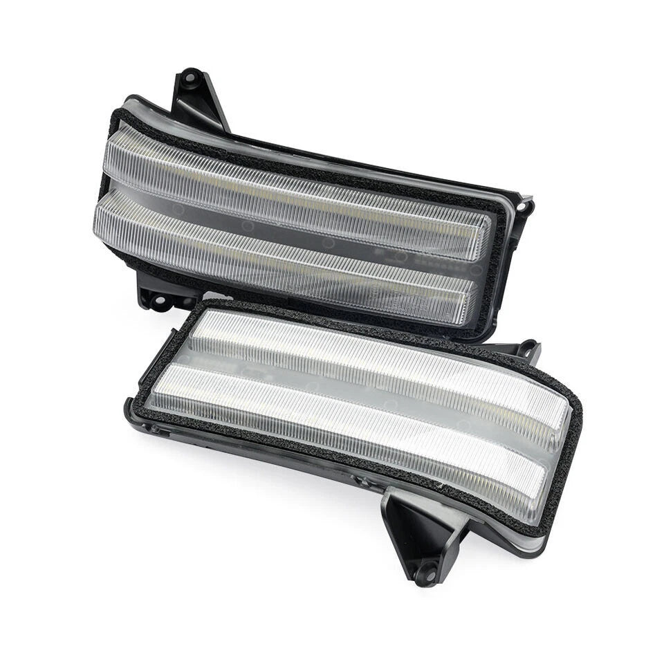 LED DRL Mirror Stop Turn Signal Light for Chevy Silverado 2500HD 3500HD (2020–Present)