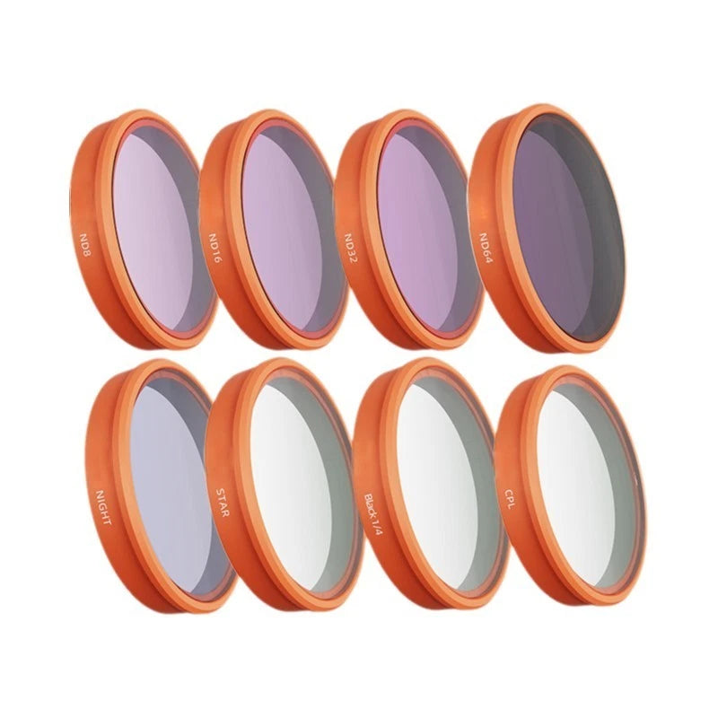 Camera Filter Set for DJI Action 6 (2023) - UV CPL ND Light Control