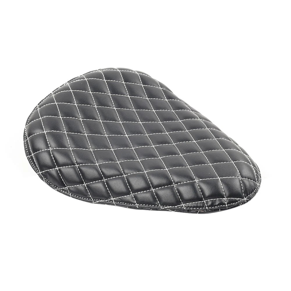 Solo Cushion Seat for Harley, Yamaha Motorcycle (Universal)