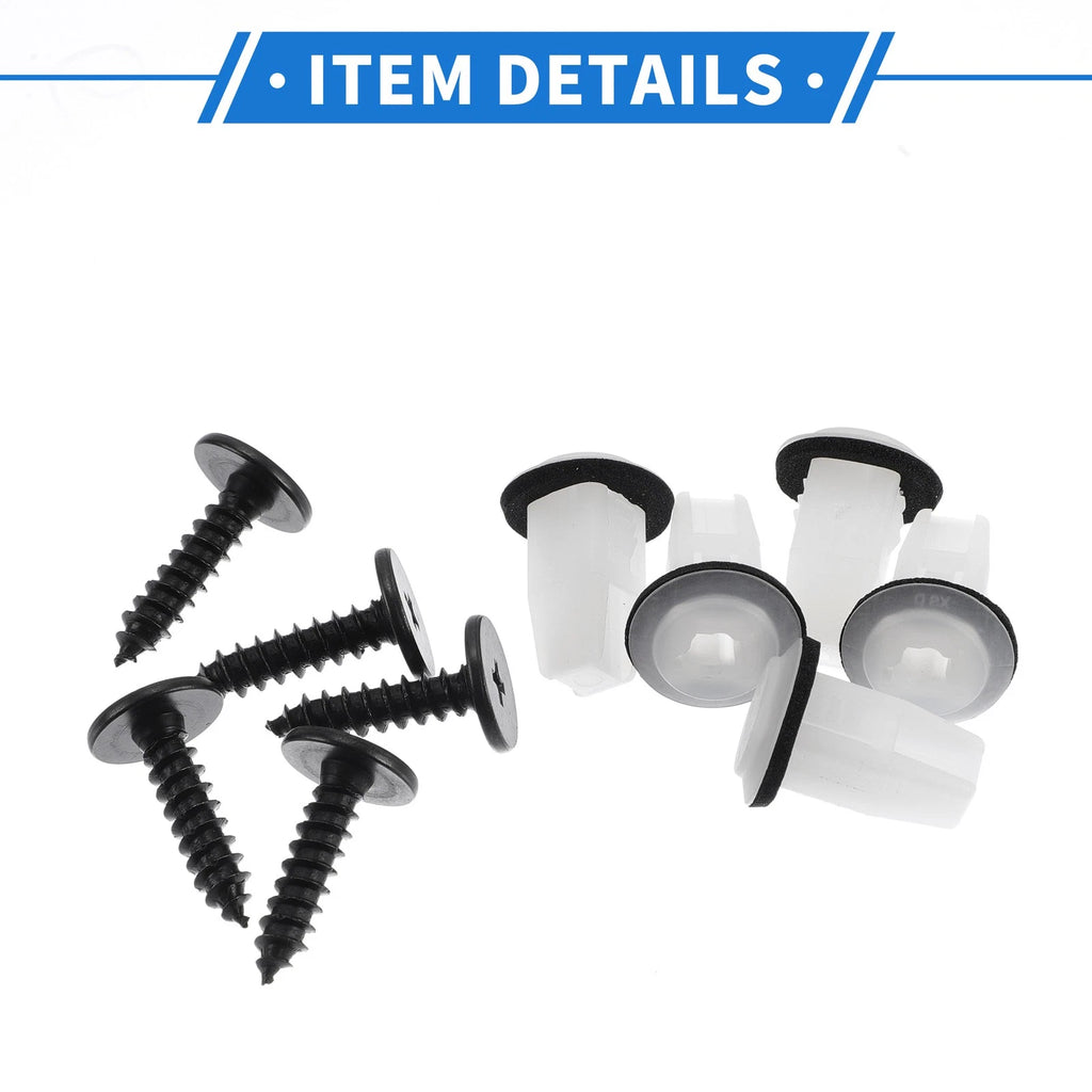 Fender Liner Splash Shield Screw Kit Set for Honda Accord (2008–2017)