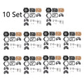 Set of 10 Carburetor Repair Rebuild Kits for K10-WB Trimmers Blowers Chainsaws