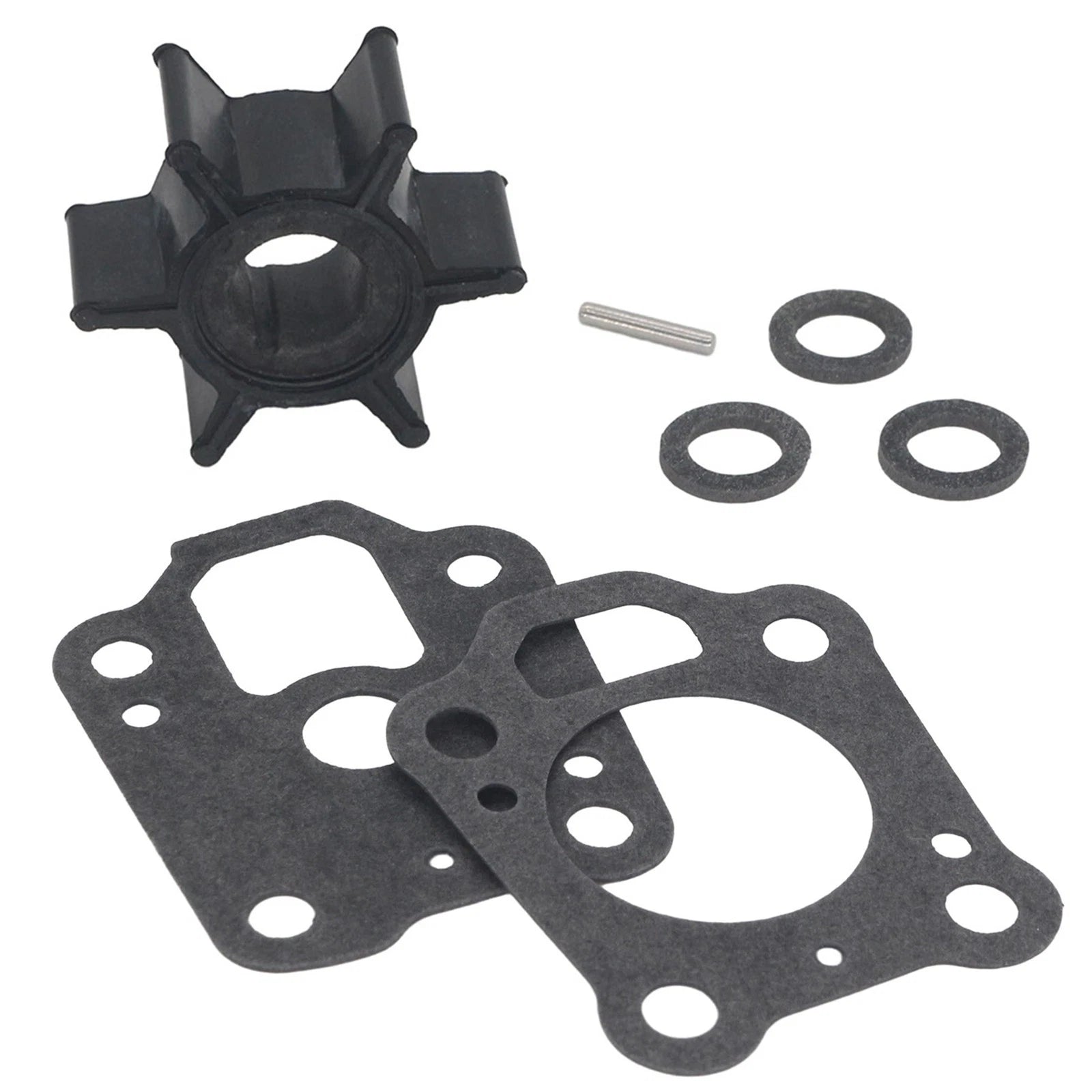 Outboard Water Pump Impeller with Gasket for Nissan Tohatsu 4 5 HP (1990–2023)