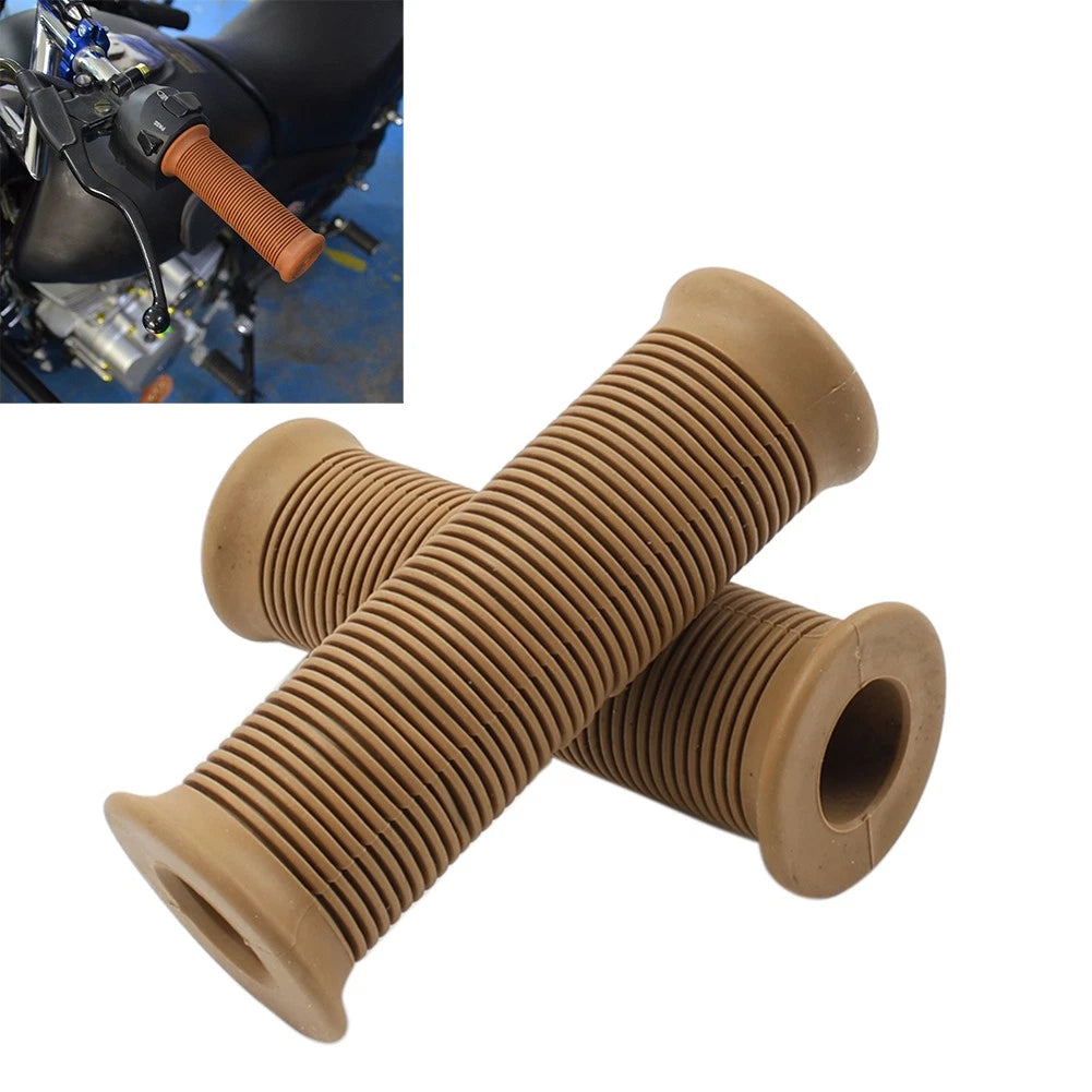 Pair Motorcycle 7/8'' 22MM Universal Scooter Bicycle Handlebar Handle Bar Grips