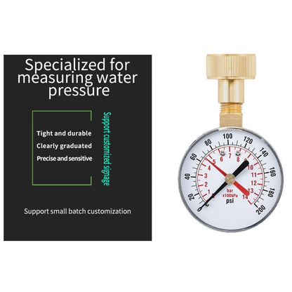 Hose Thread Gauge 3/4 Inch Female Connector for Various Applications