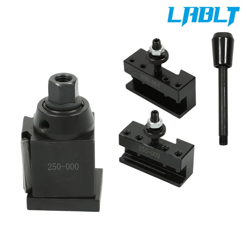 3X Quick Change Tool Post Set for OXA 250-000 (Swing Dia 8")