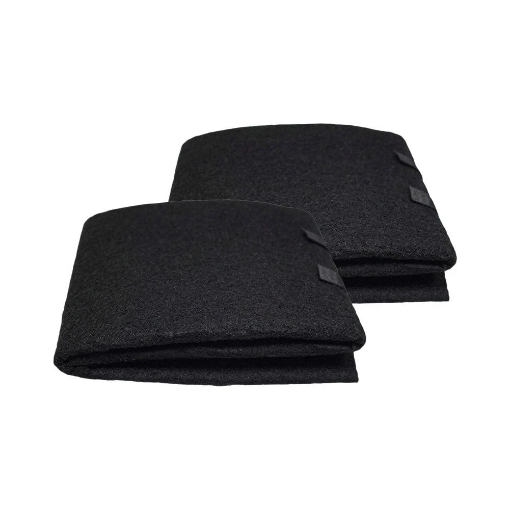 Activated Carbon Filter 2 Pack for Range Hoods Air Purifiers