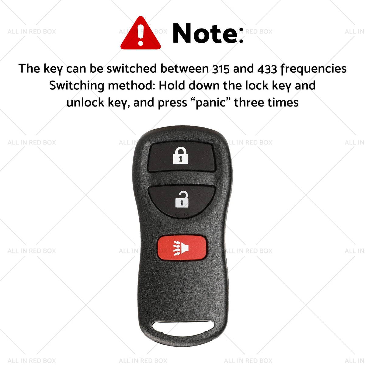 Remote Flip Key for Nissan X-Trail T30 (2002–2007) 433MHz Replacement