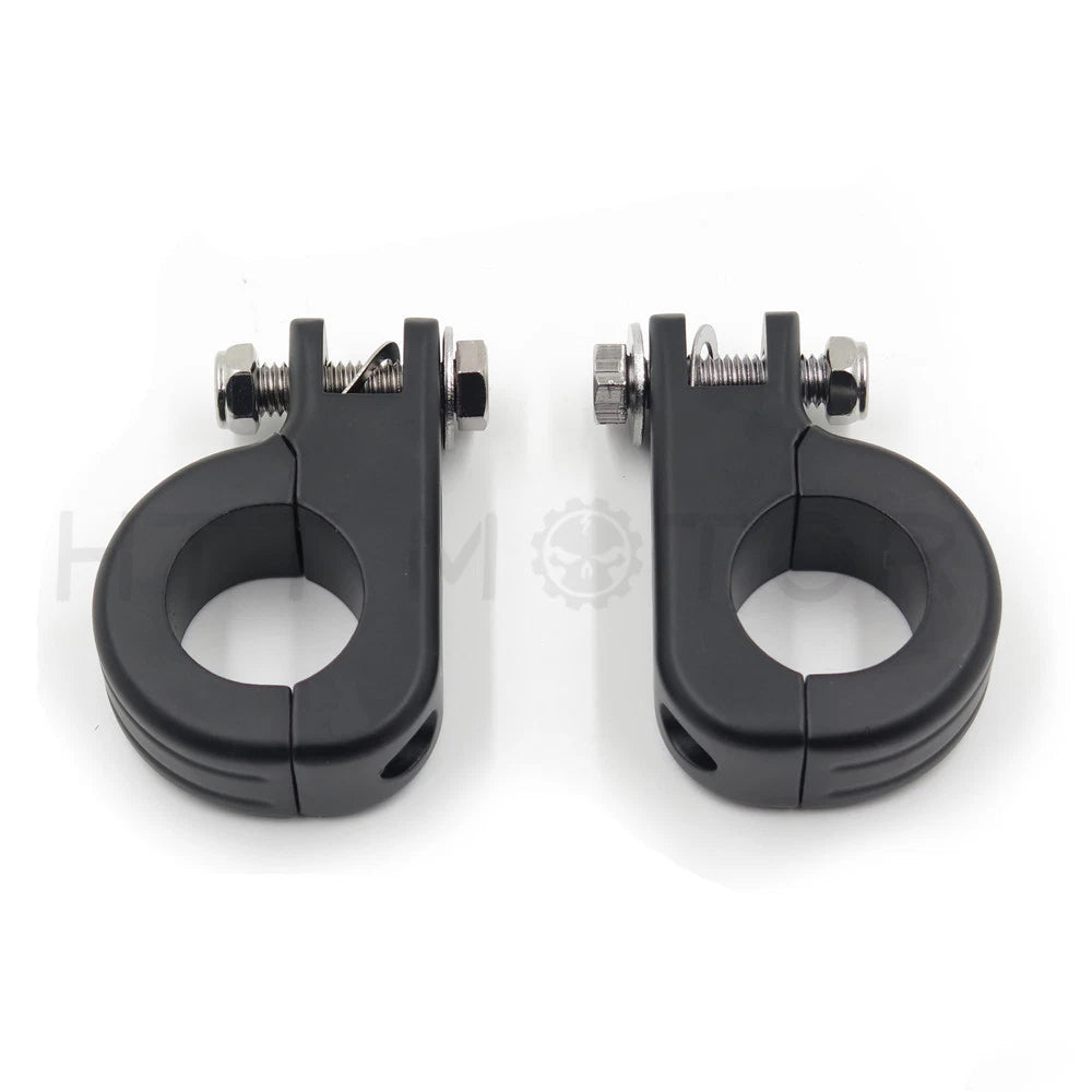 Highway Peg Mounts for 1.25" Crash Bar (Universal)