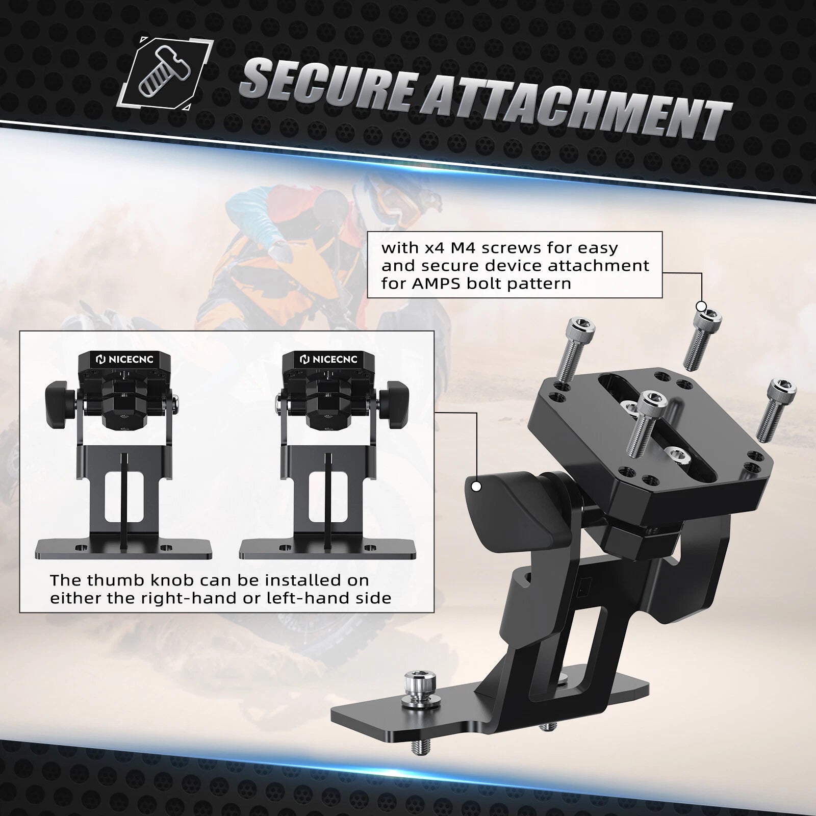 Adjustable GPS Mount for KTM 890 Adventure S/R/Rally (2023–2024)