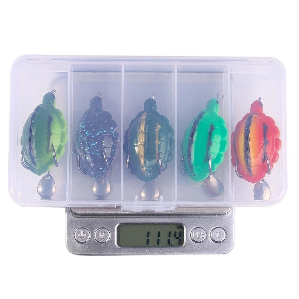 Silicone Frog Lure for Blackfish Fishing (5.5cm, 13.4g)