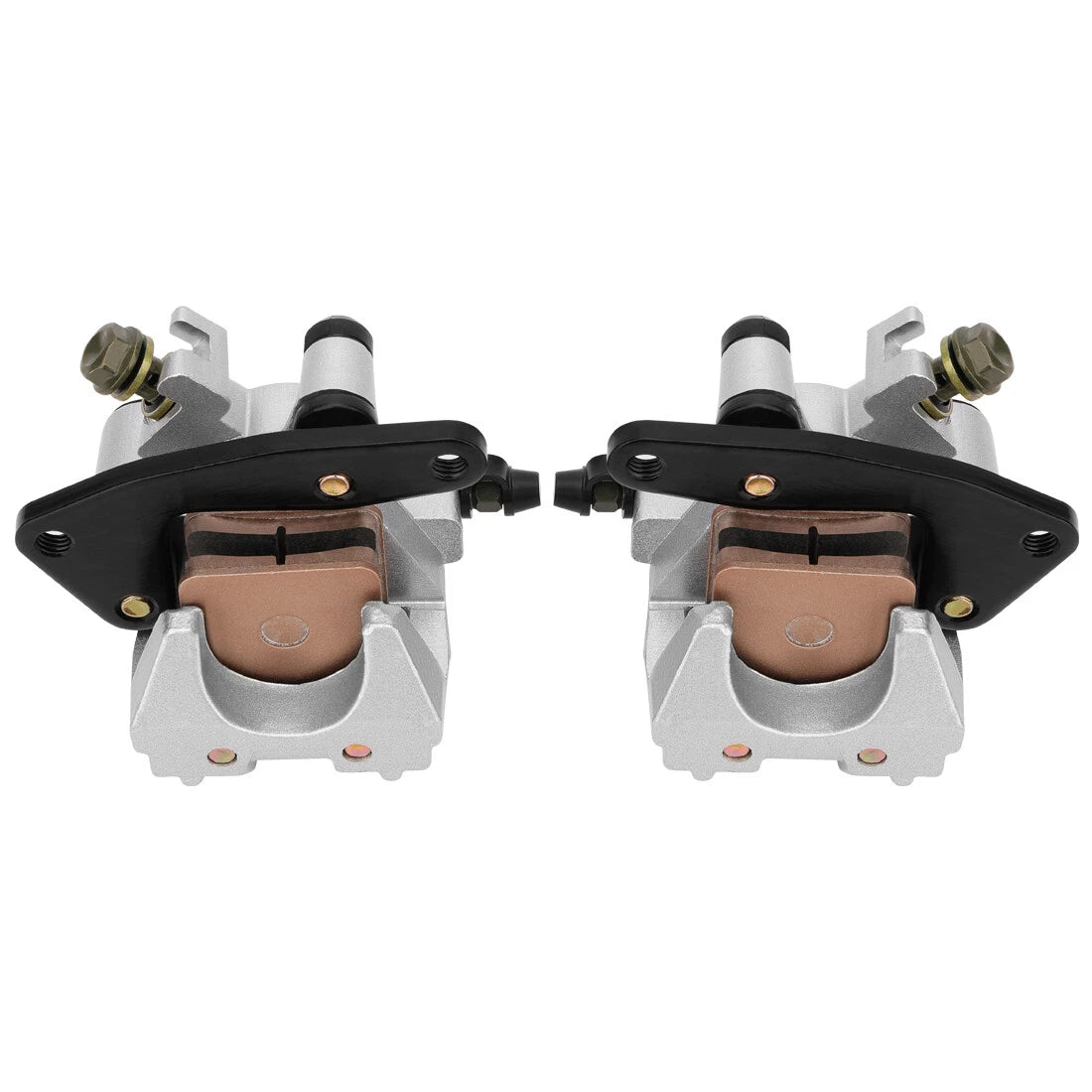 Front Brake Calipers & Pads for Suzuki Quadsport Z400 LTZ400 LTZ400Z (2003–2013)